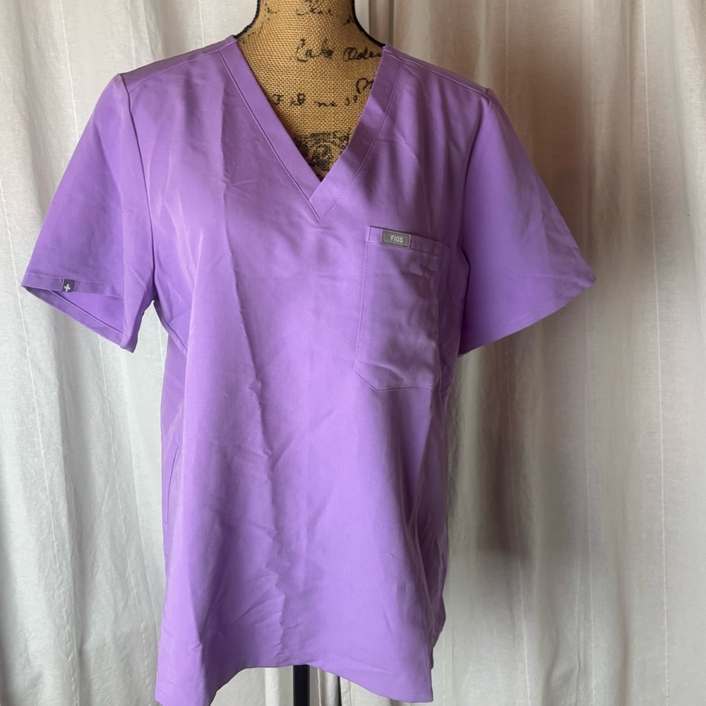 Figs lavender dawn Catarina V-Neck Medical Scrub Top